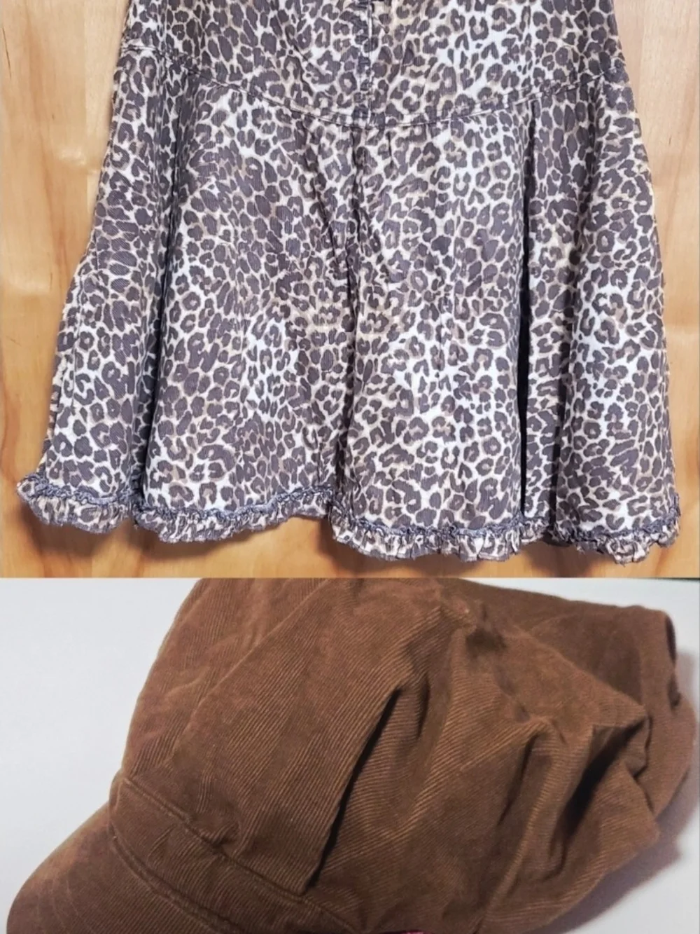 ANIMAL FASHION GIRL THE CHILDREN PLACE SKIRT AND HAT
